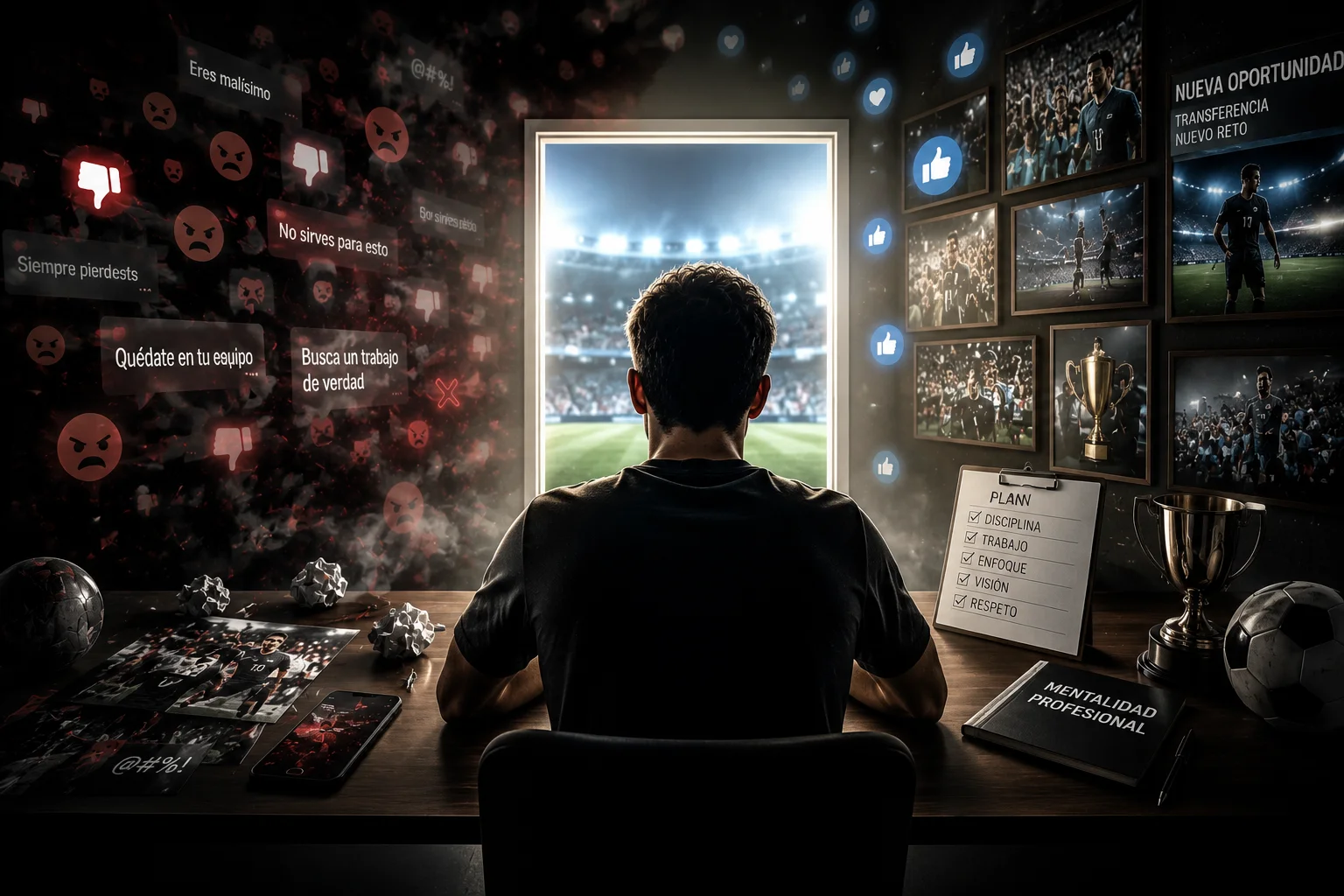 La imagen y las redes sociales en el fútbol moderno: una herramienta que puede impulsar una carrera… o frenarla.